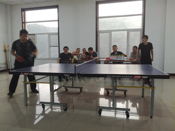 神达惠安煤业员工风采之乒乓球比赛